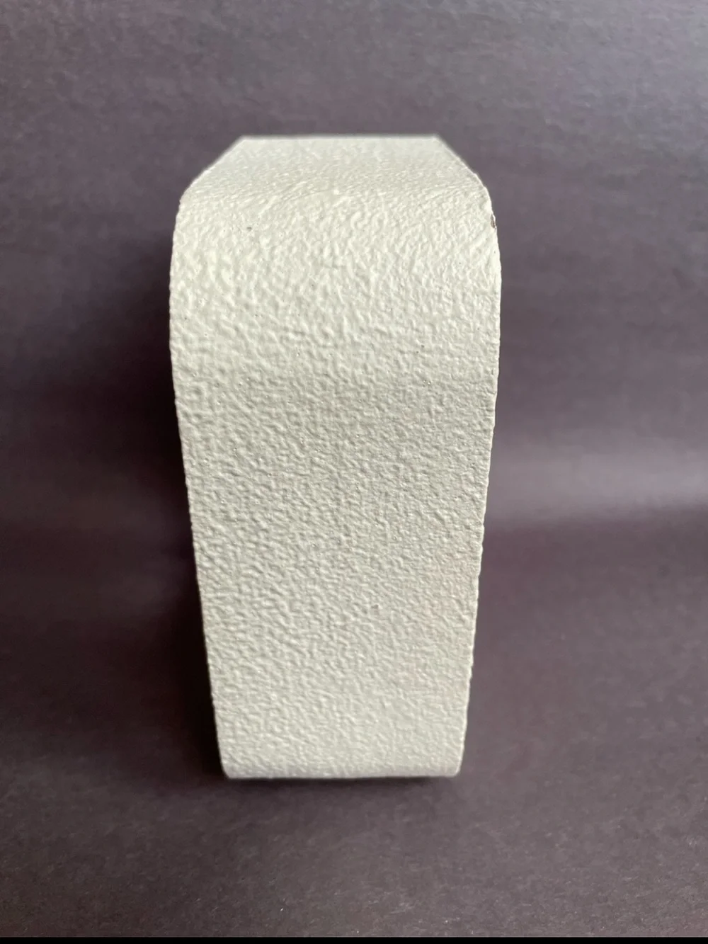 White Textured Decorative Piece